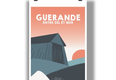 Affiche 50x70cm - Guérande Salorge